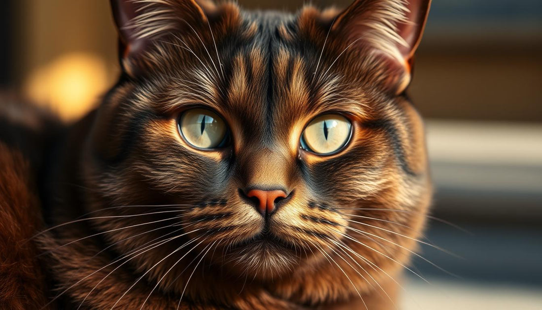 chat british shorthair chocolat