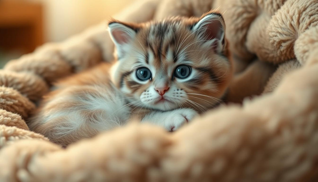 chat Scottish Fold bebe