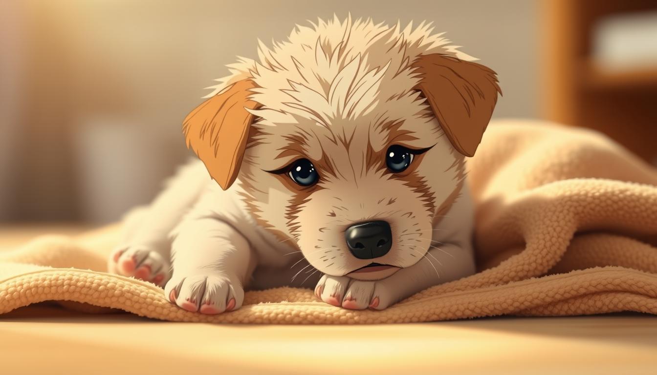 chiot diarrhée