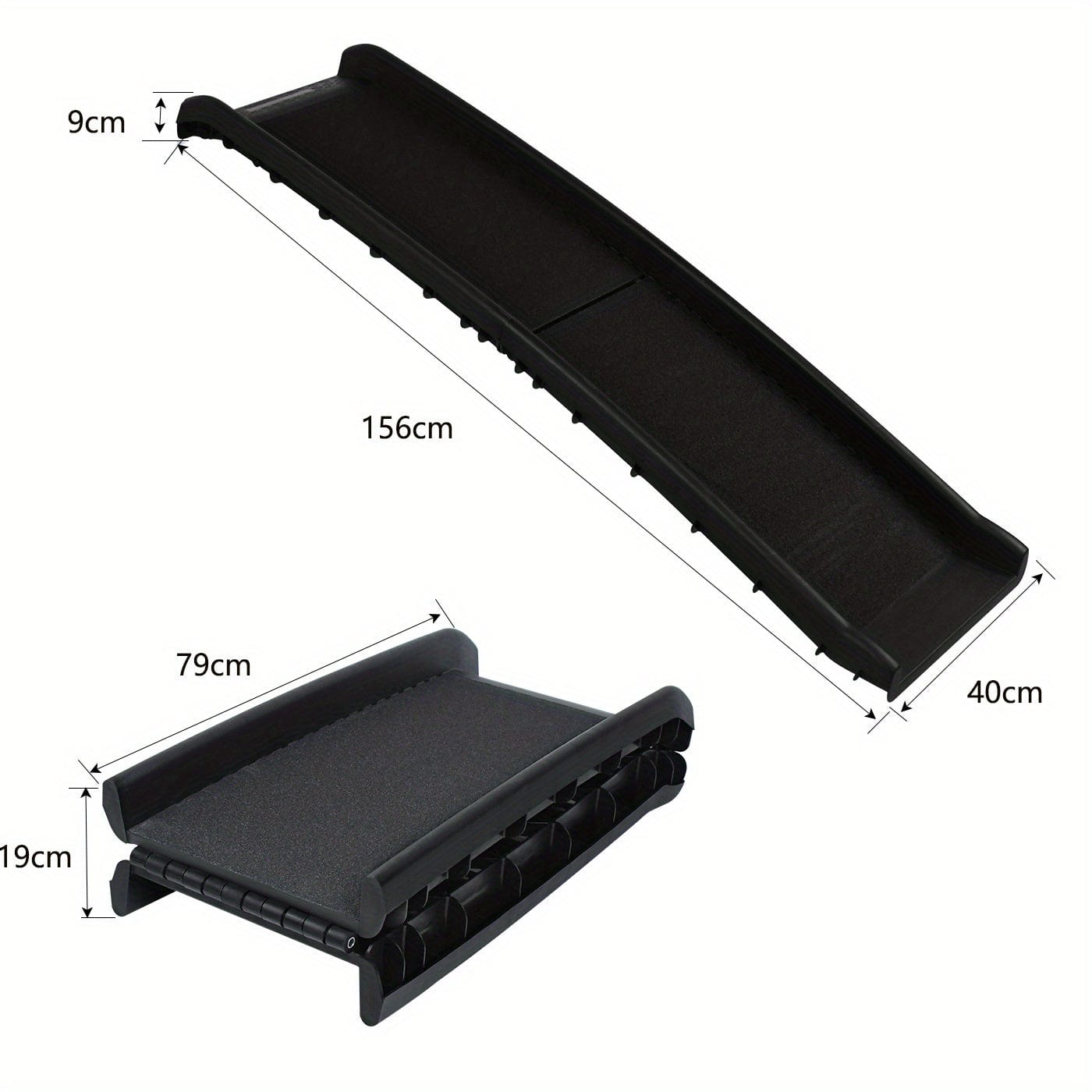 Rampe pliable pour chien – Accès voiture, escaliers & coffre | Jusqu’à 90 kg