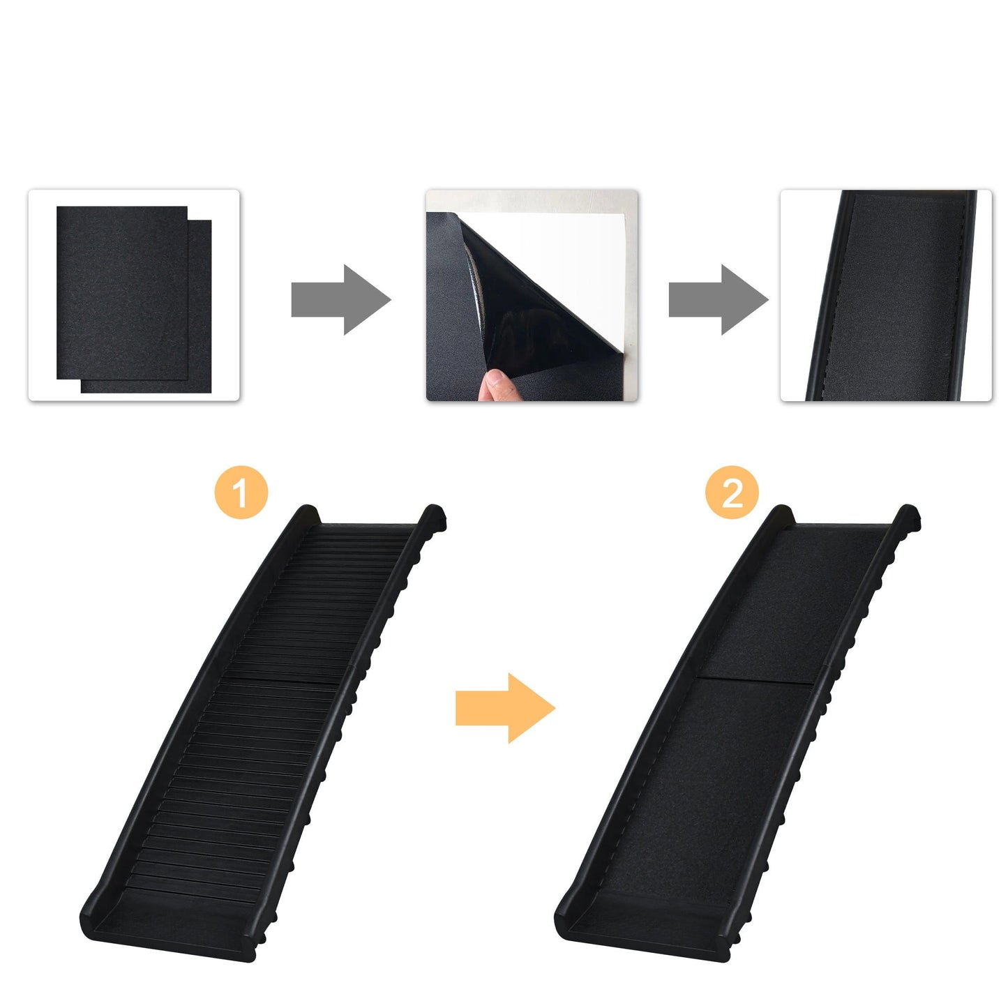 Rampe pliable pour chien – Accès voiture, escaliers & coffre | Jusqu’à 90 kg