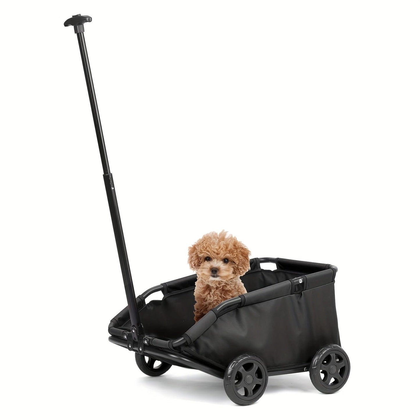 Poussette légère & portable pour chien & chat – Jusqu’à 15 kg