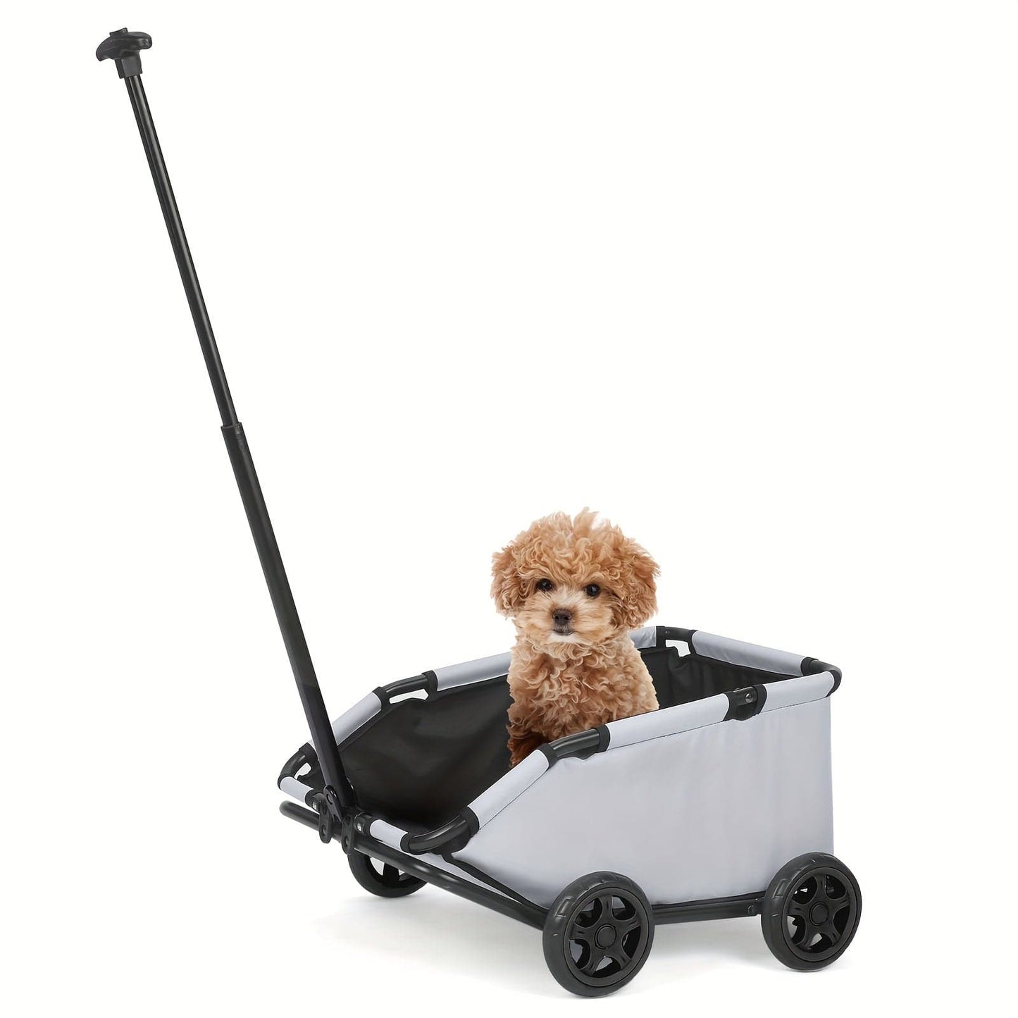 Poussette légère & portable pour chien & chat – Jusqu’à 15 kg