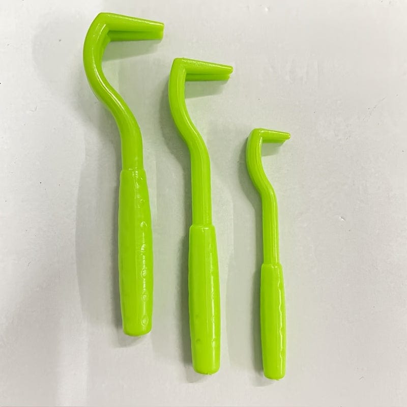 Kit anti-puces et tiques 3 pièces – Peigne, crochet & outil d’extraction