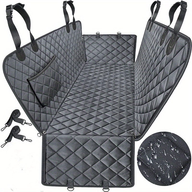 Housse siège auto chien 600D – Imperméable, anti-rayures et antidérapante