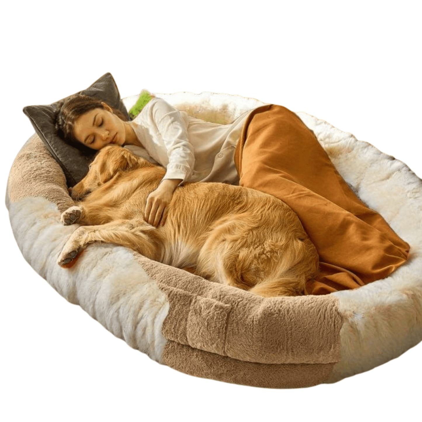 Lit pour chien XXL – 183x122 cm, ultra-confort & housse lavable