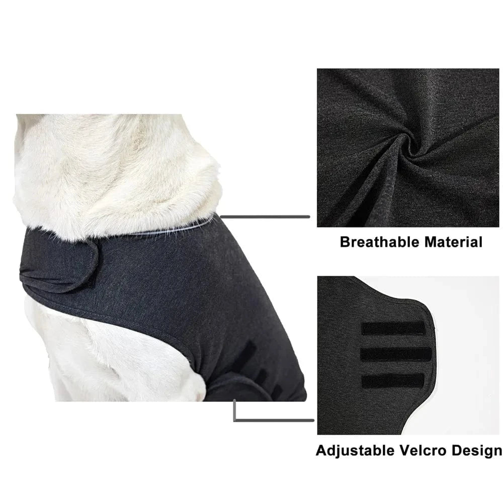 Gilet d’anxiété pour chien XS-XL – Veste réfléchissante anti-stress