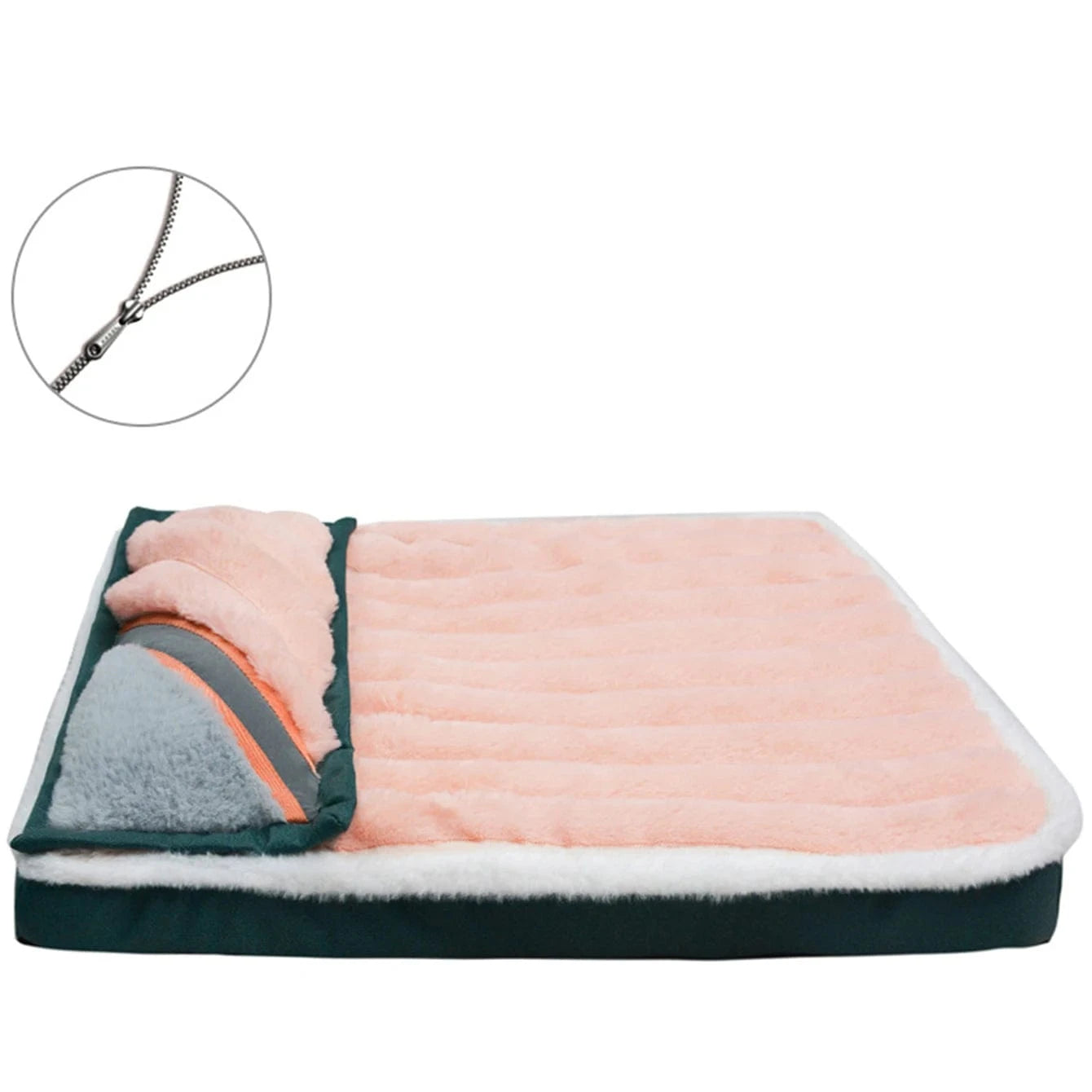 Tapis de lit pour chien & chat – Coussin amovible, lavable & confortable