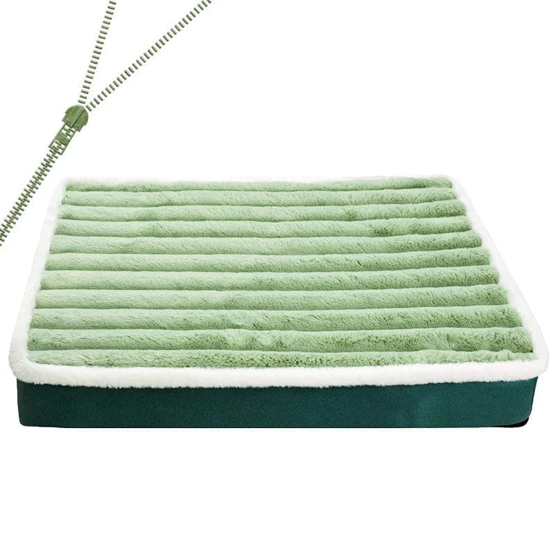 Tapis de lit pour chien & chat – Coussin amovible, lavable & confortable