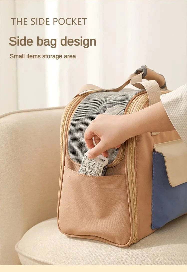 Sac multifonctionnel pour animaux – Sac à dos et bandoulière léger