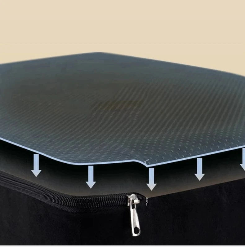 Rampe d’escalier lavable pour animaux – Mousse mémoire 2/3 marches