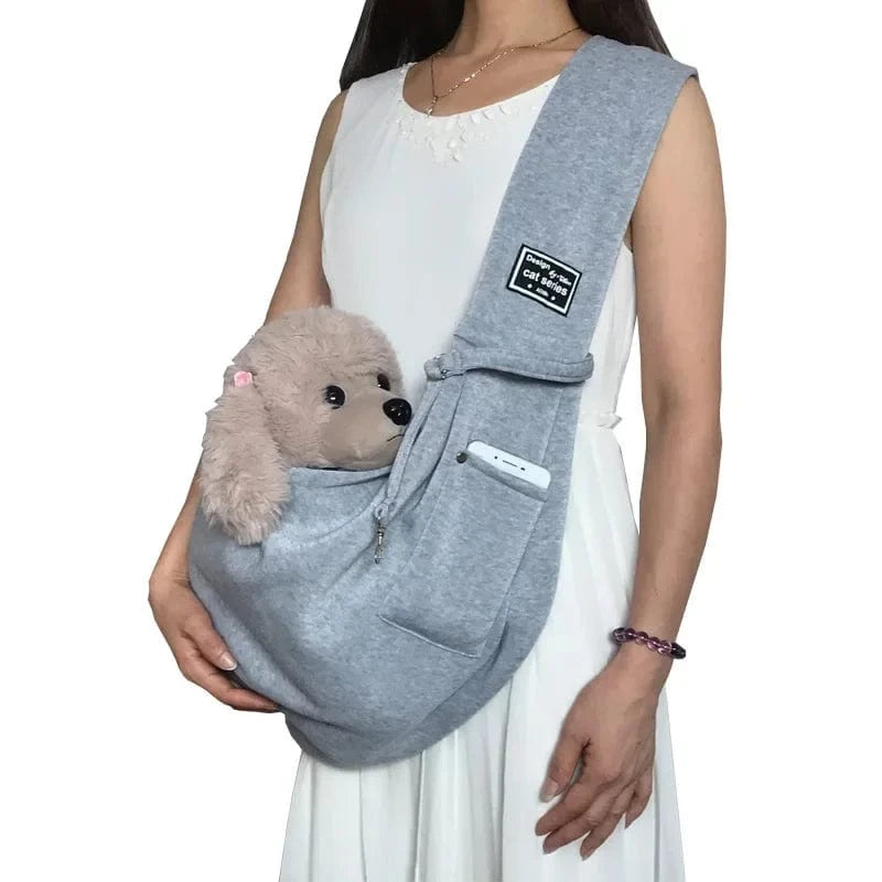 Sac à bandoulière pour chien & chat – Transport confortable & portable