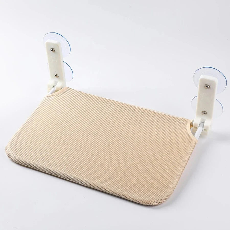 Hamac pliant pour chat – Plateforme fenêtre murale avec double ventouse