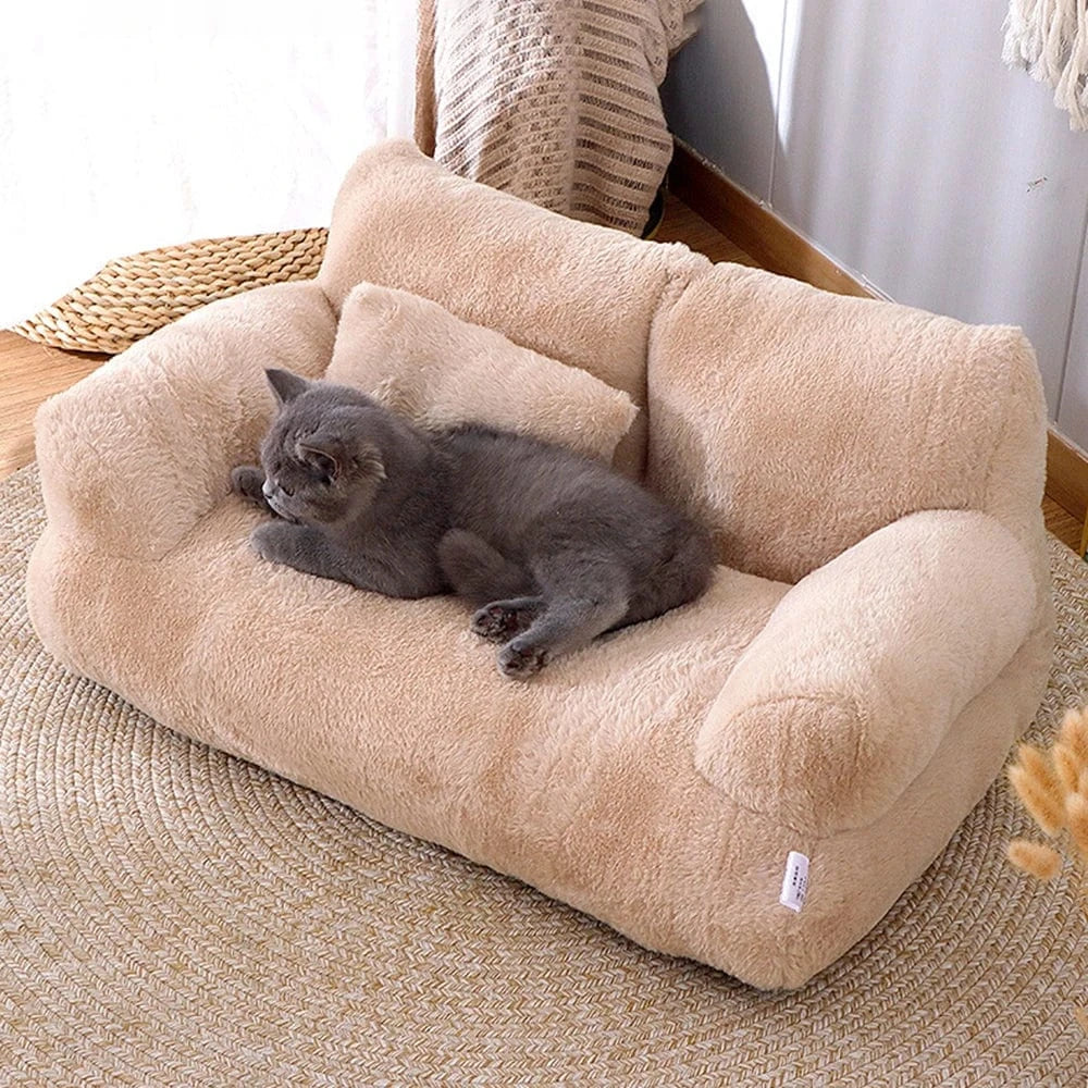 Canapé pour chien & chat – Coussin détachable, lavable & ultra doux
