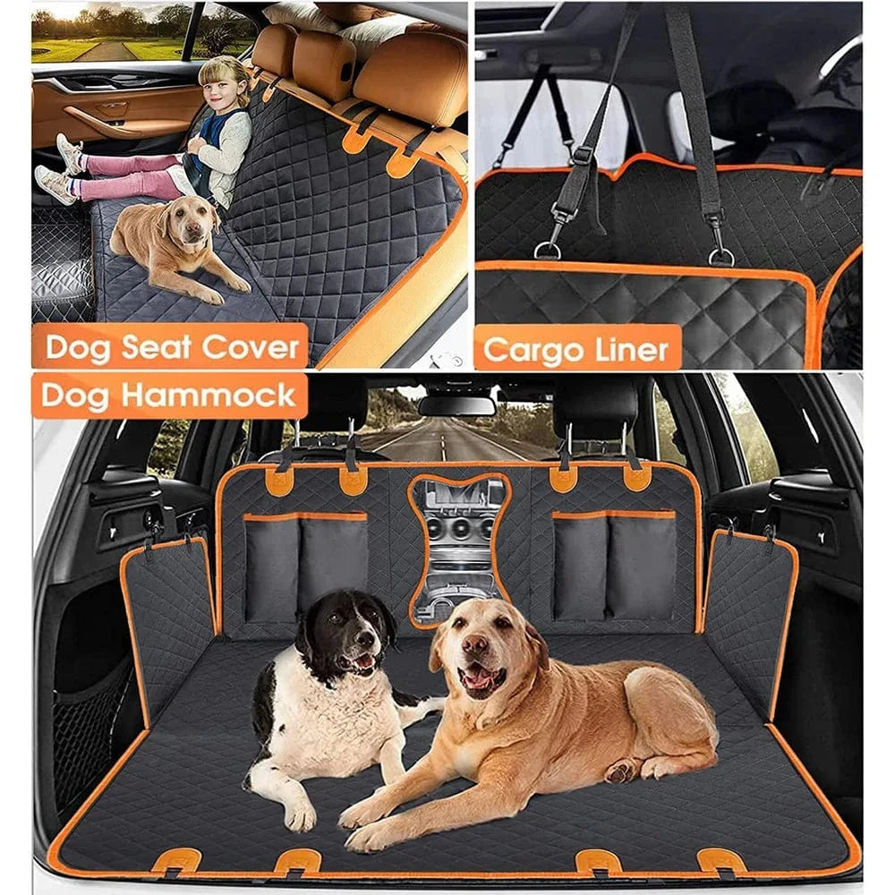 Housse de siège voiture étanche pour chien – Siège arrière universel