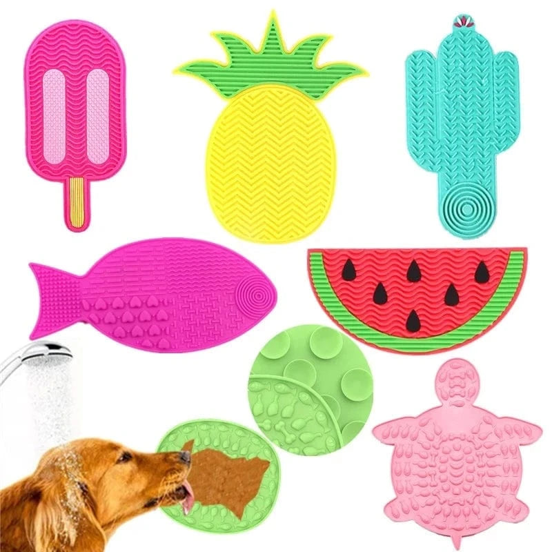 Bol nourriture lente anti-étouffement pour chiens et chats – Multicouleurs