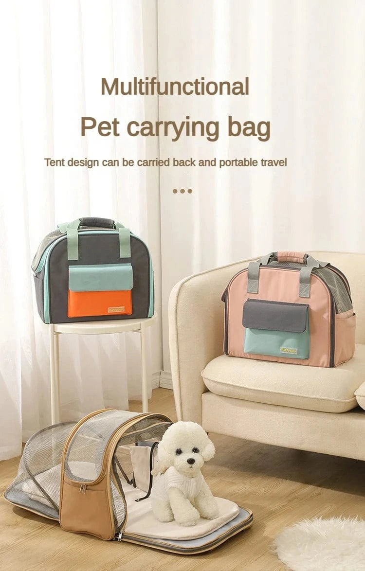 Sac multifonctionnel pour animaux – Sac à dos et bandoulière léger