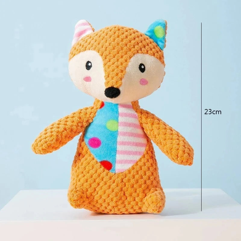 Jouet en peluche pour chien – Résistant, grinçant & nettoyage des dents