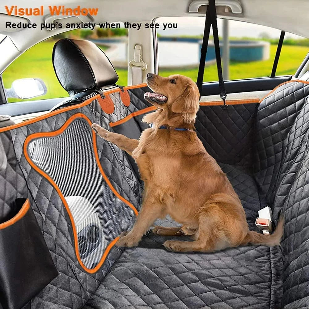 Housse de siège voiture étanche pour chien – Siège arrière universel