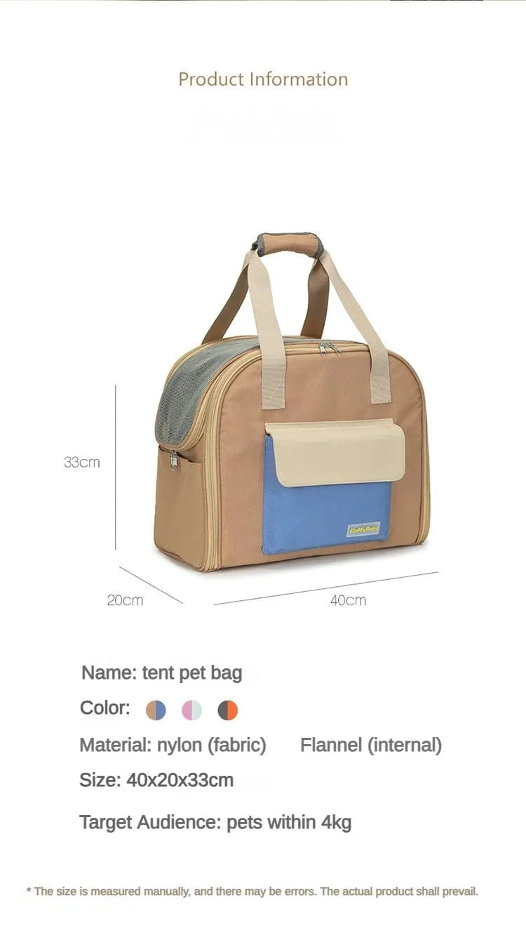 Sac multifonctionnel pour animaux – Sac à dos et bandoulière léger