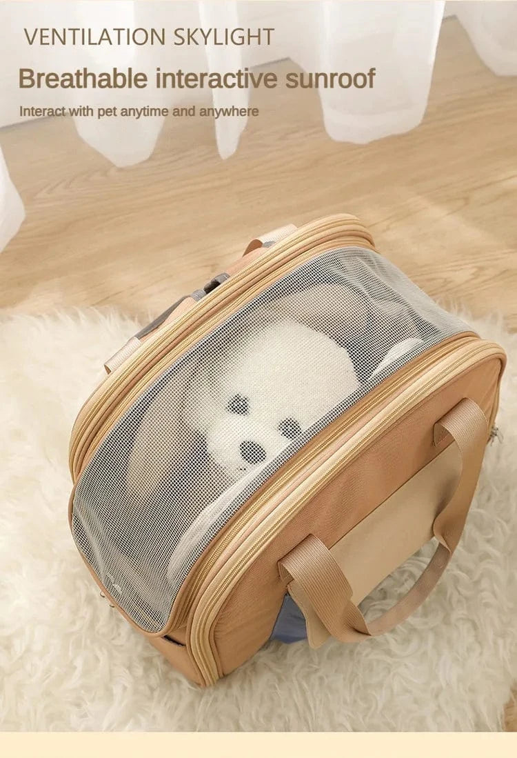 Sac multifonctionnel pour animaux – Sac à dos et bandoulière léger