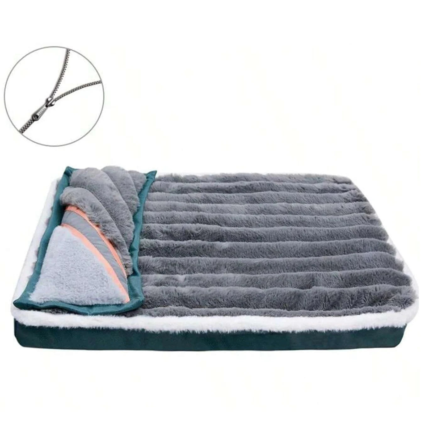 Tapis de lit pour chien & chat – Coussin amovible, lavable & confortable