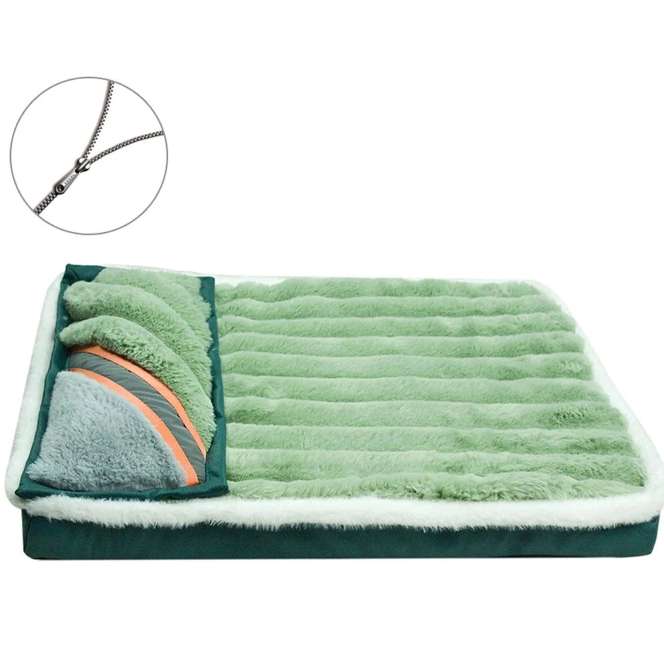 Tapis de lit pour chien & chat – Coussin amovible, lavable & confortable
