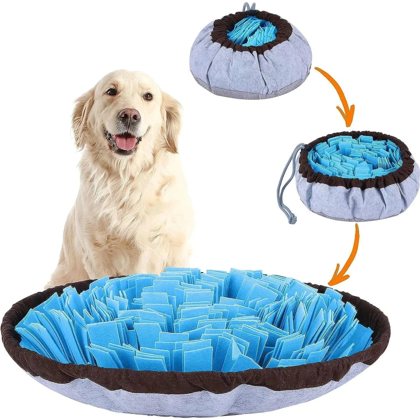 Tapis de reniflage pour chien – Alimentation lente & jouet d’entraînement