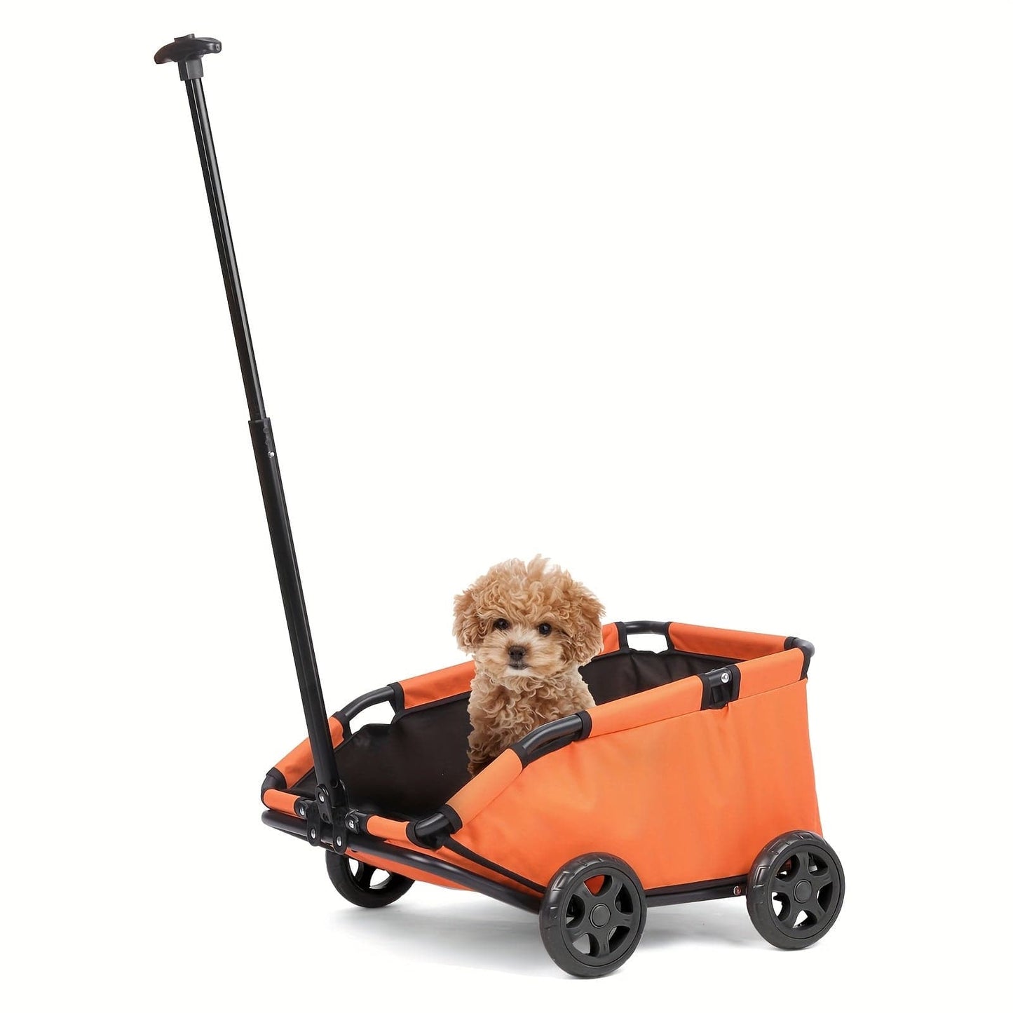 Poussette légère & portable pour chien & chat – Jusqu’à 15 kg