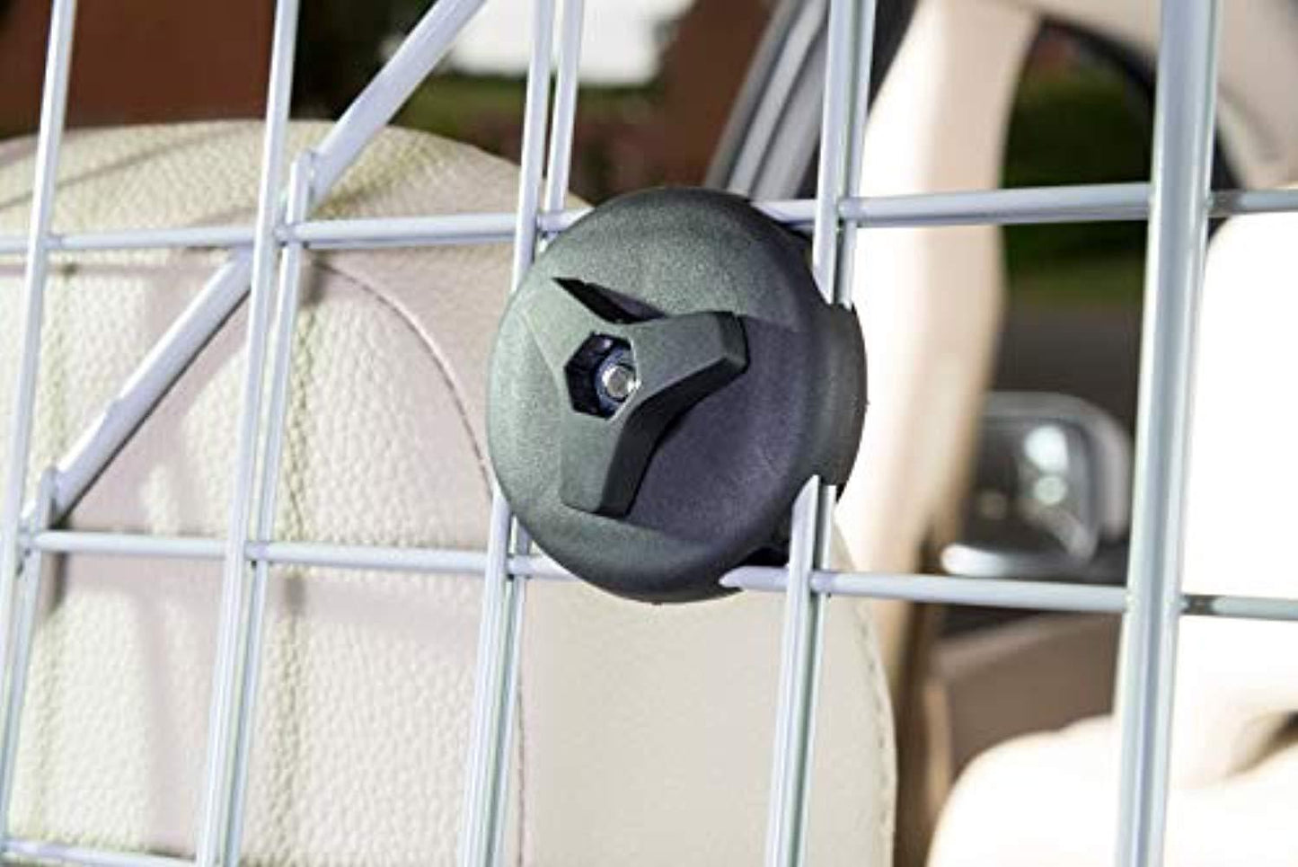 Grille De Séparation Pour Chien En Métal À Fixer Aux Appuis-Tête - One PETS-TOP