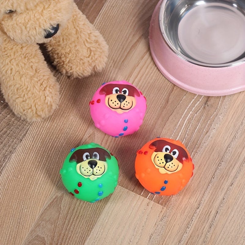 Balle jouet pour chien – Interactive, sonore et résistante pour jeu & entraînement One PETS-TOP