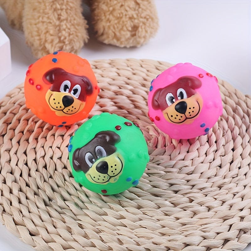 Balle jouet pour chien – Interactive, sonore et résistante pour jeu & entraînement One PETS-TOP