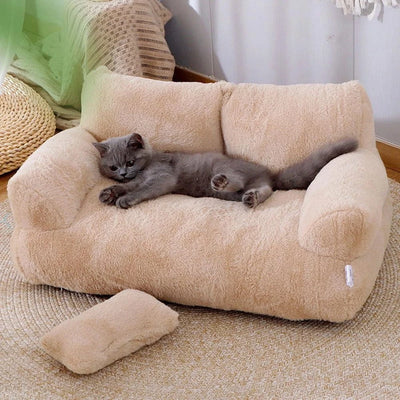 Canapé doux & lavable pour chien et chat – Couchage confortable premium One PETS-TOP