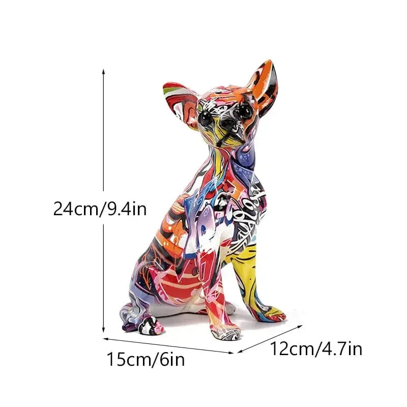 Chihuahua Pop Art Balloon Dog Sculpture 🎈🐶 - One PETS-TOP