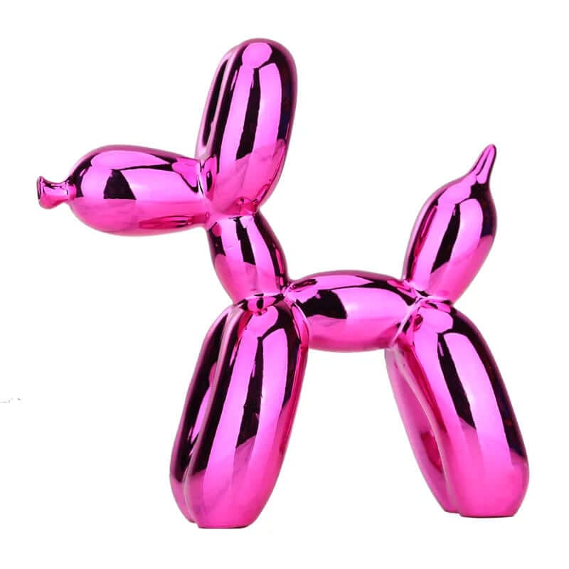 Élégante Sculpture De Chien En Résine Électroplaquée - One PETS-TOP