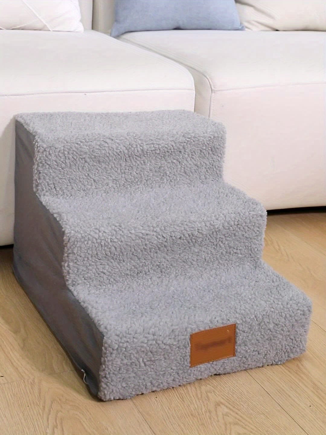 Escaliers 3 marches chien & chat – Housse lavable & antidérapante One PETS-TOP
