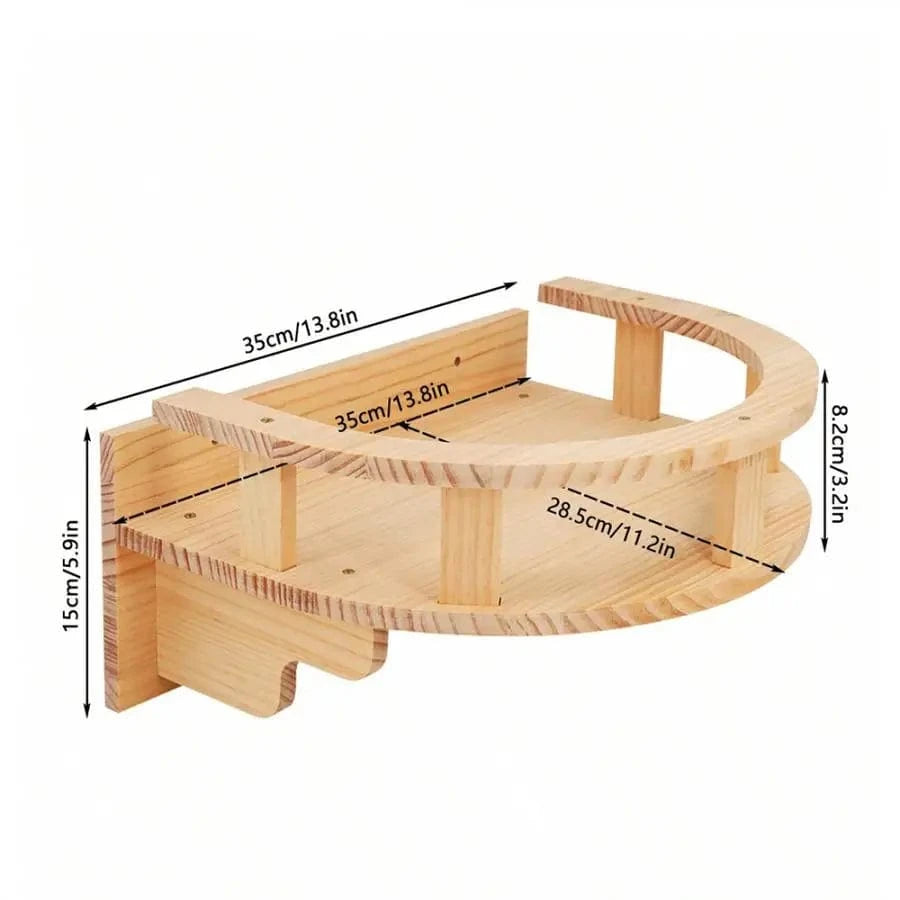 Étagères d'escalade murales pour chat – Hamac, griffoir, pont, escalier One PETS-TOP