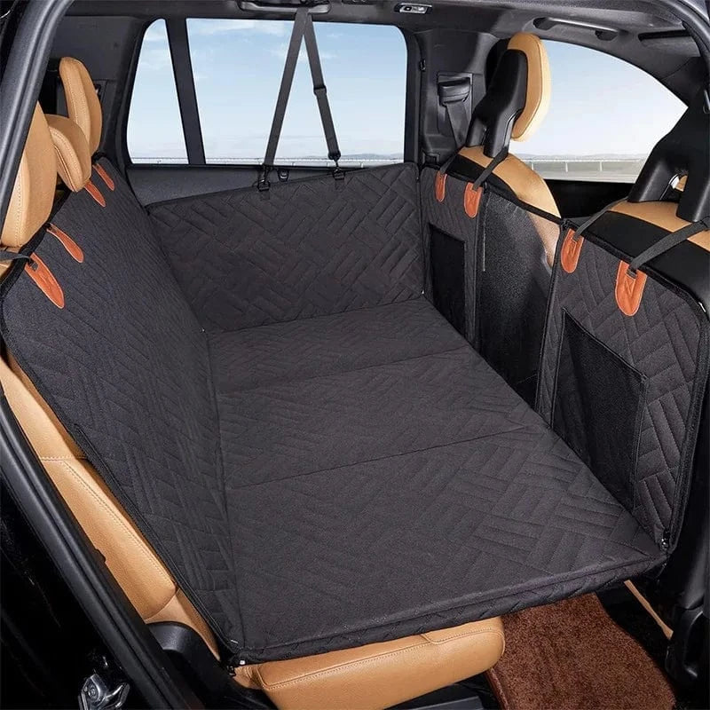 Extension de siège arrière pour chien – Housse voiture étanche & hamac Noir One PETS-TOP