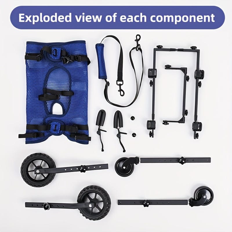Fauteuil roulant pour chien – Mobilité, rééducation & confort optimal One PETS-TOP
