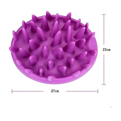 Gamelle D'Alimentation Lente Anti Ballonnements Pour Petits, Moyens Grands Chiens Et Chats, Gamelle Anti-Glouton Gamelle Interactif Pour Chien Chat Gamelle Evite Manger Vite One PETS-TOP