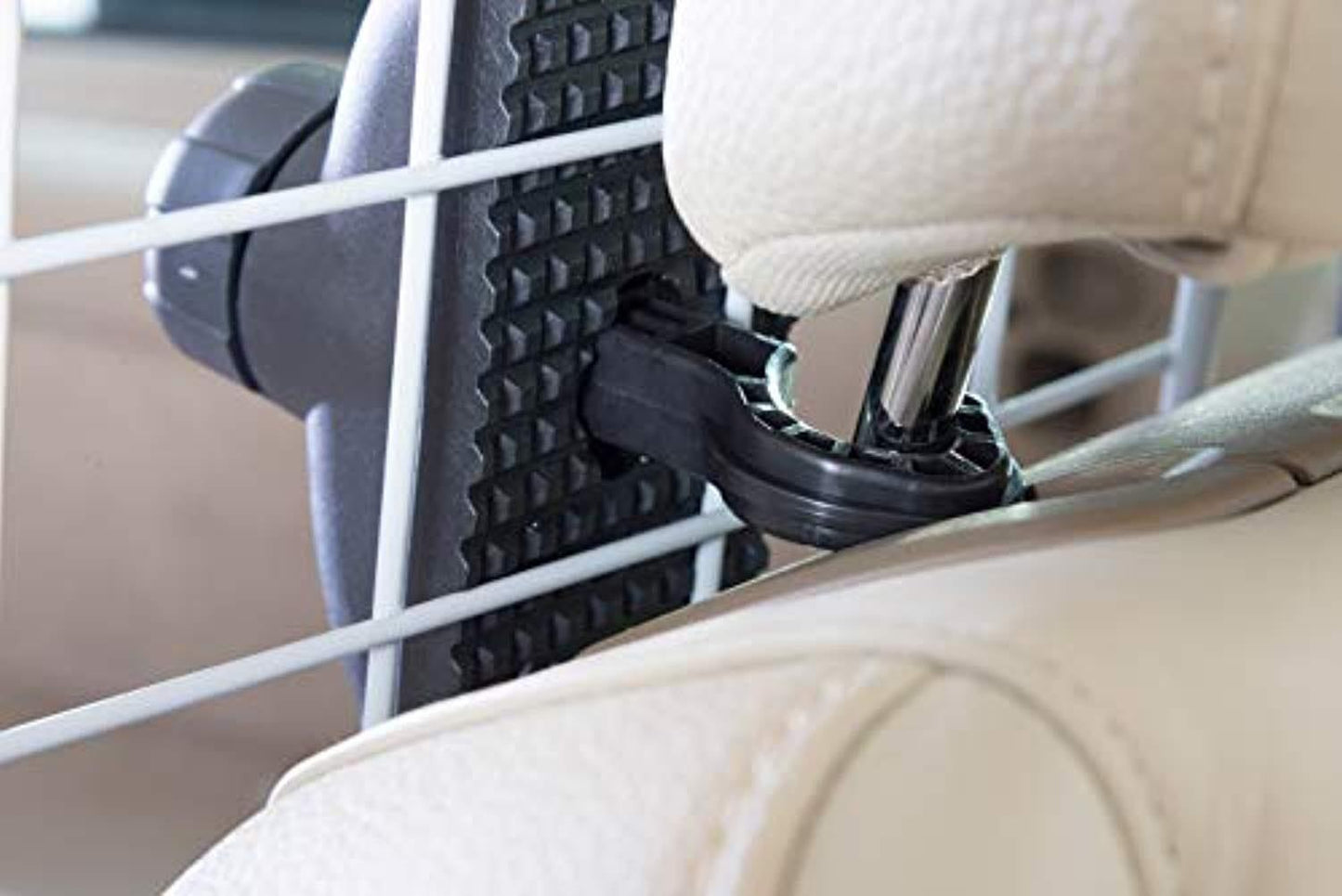 Grille De Séparation Pour Chien En Métal À Fixer Aux Appuis-Tête Auto Companion