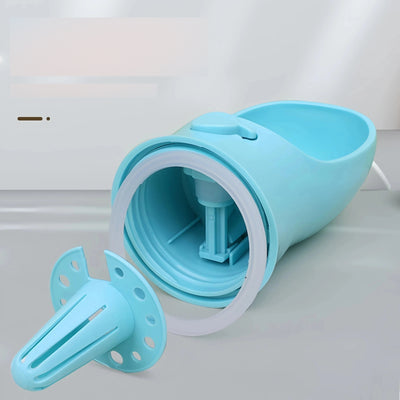Bouteille d'eau portable 2-en-1 pour chiens et chats en balade – vue 2