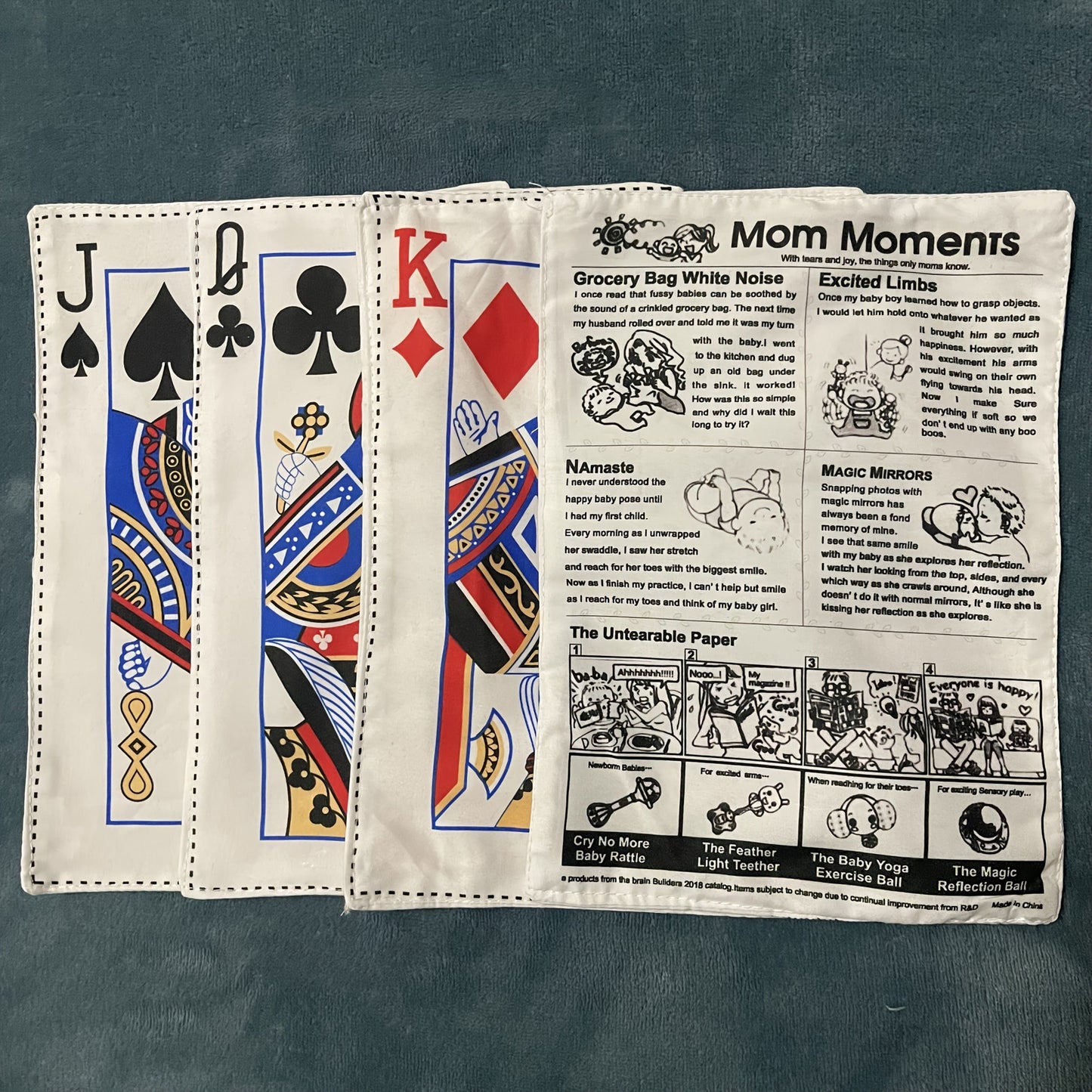 Jouet interactif pour chien – Imitation journal & cartes de poker 4 Cartes de poker Sonores One PETS-TOP