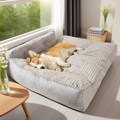 Lit orthopédique XL pour chien – Sofa luxe, housse lavable & confort ultime One PETS-TOP