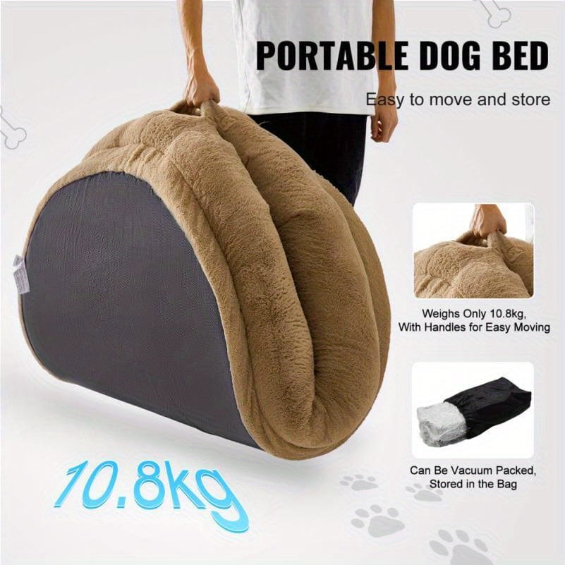 Lit pour chien XXL – 183x122 cm, ultra-confort & housse lavable 180 cm One PETS-TOP