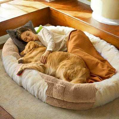 Lit pour chien XXL – 183x122 cm, ultra-confort & housse lavable 180 cm One PETS-TOP