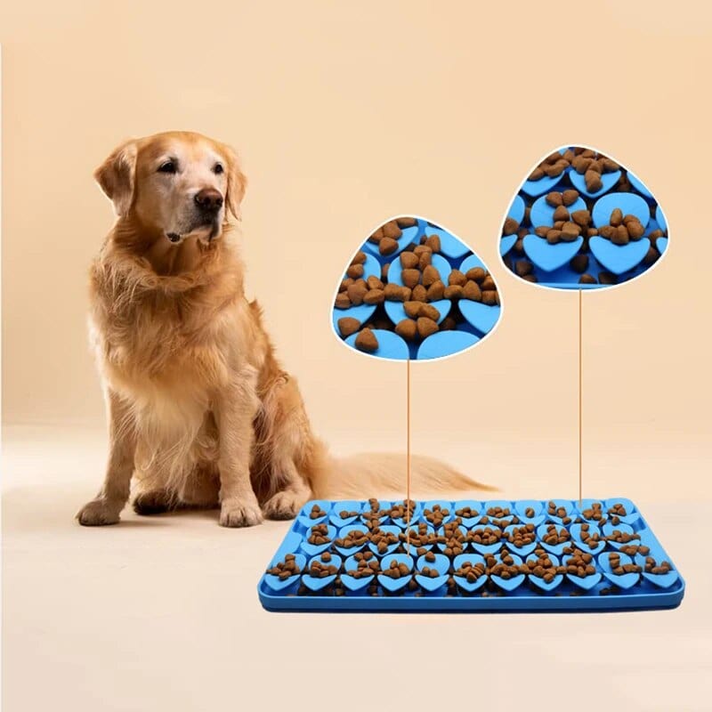 Bol Silicone Anti-Glouton Pour Chiens Avec Jouet Puzzle - One PETS-TOP