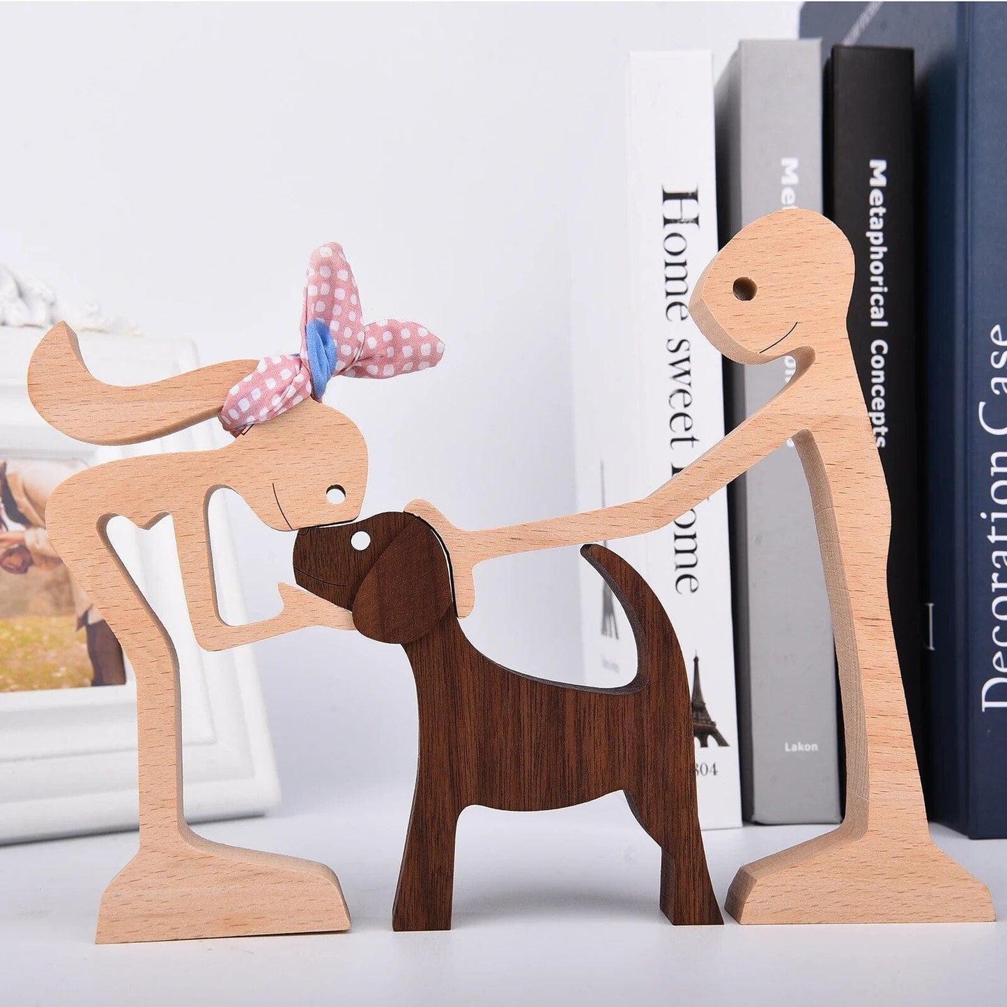 Chien En Bois : Gardien De Bonheur 🐾 - One PETS-TOP