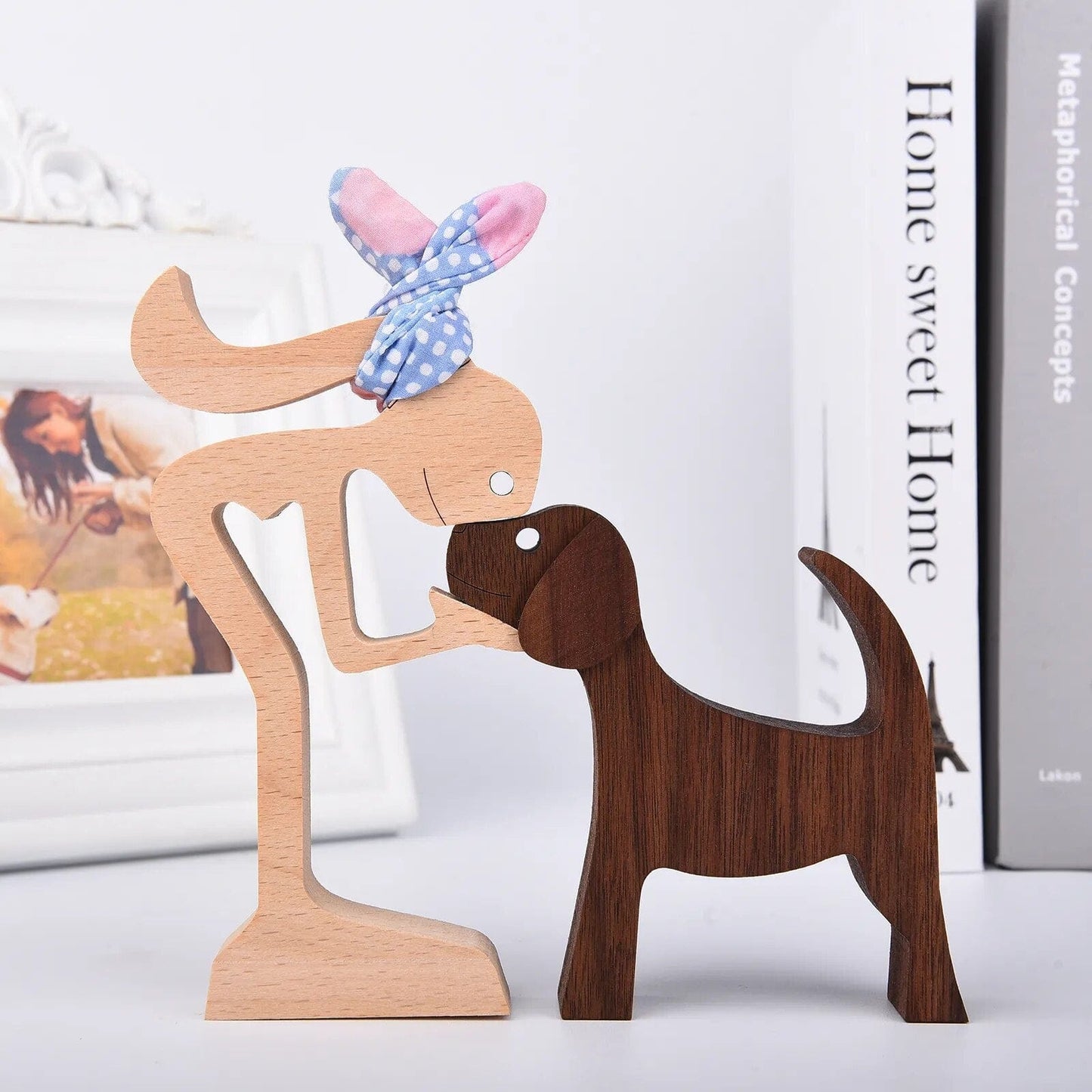Chien En Bois : Gardien De Bonheur 🐾 - One PETS-TOP