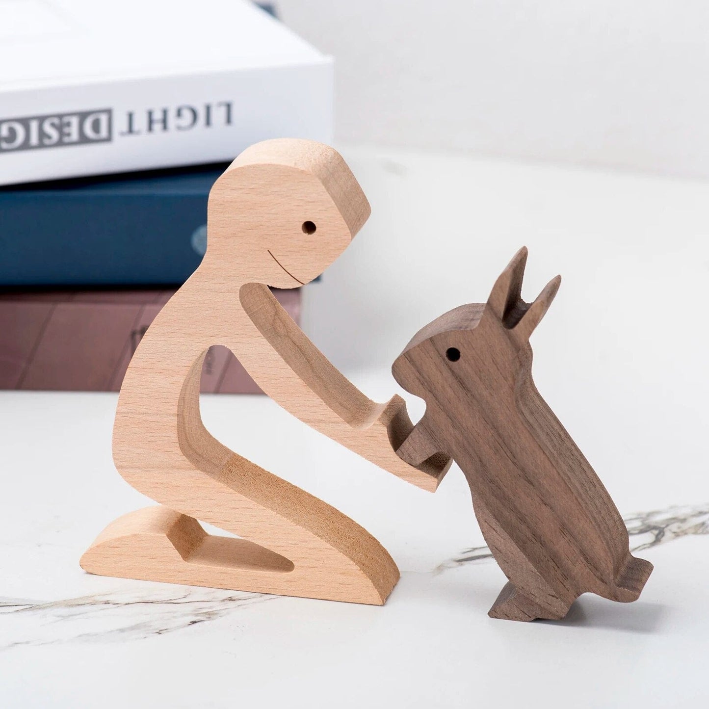 Chien En Bois : Gardien De Bonheur 🐾 - One PETS-TOP